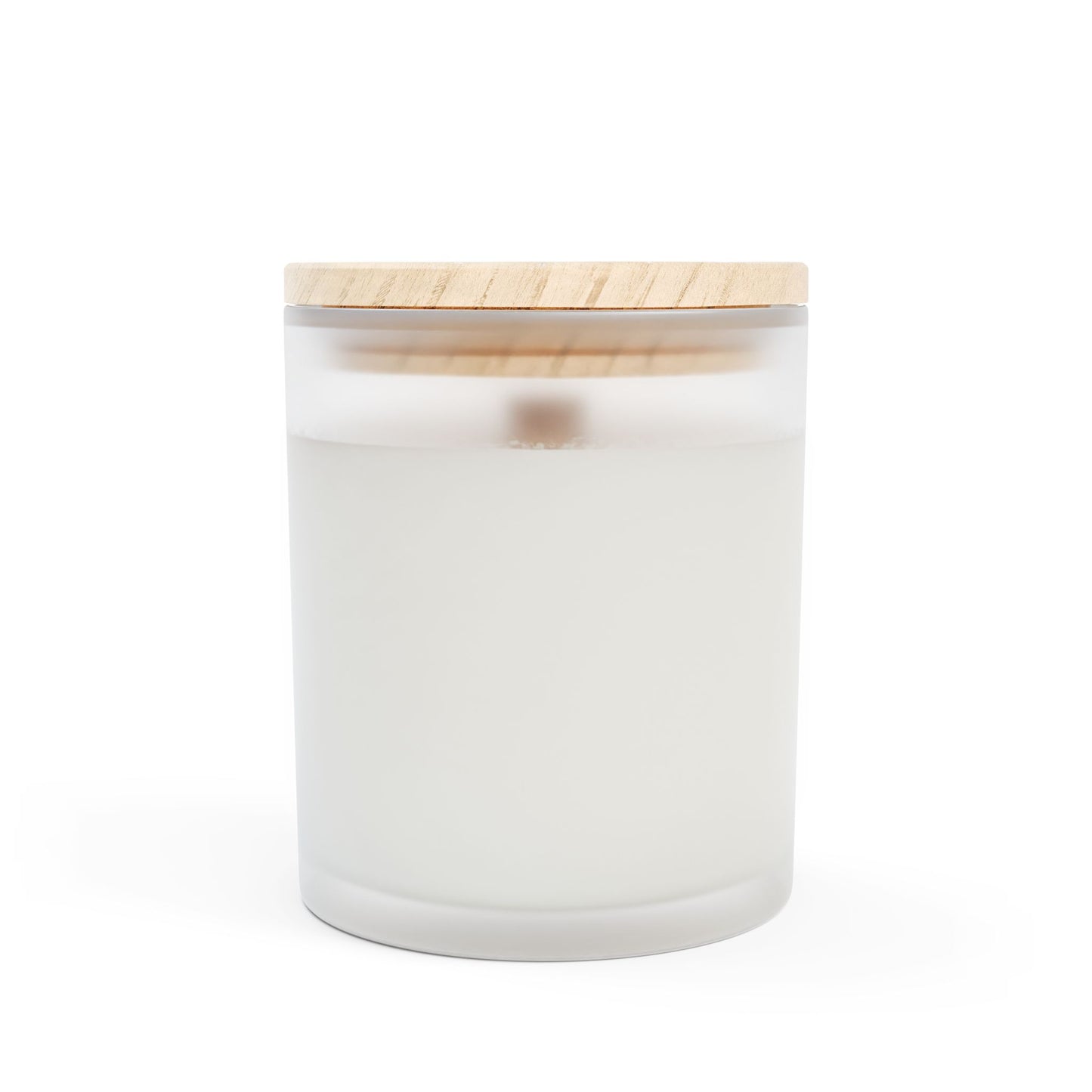 Frosted Glass Candle, 11oz